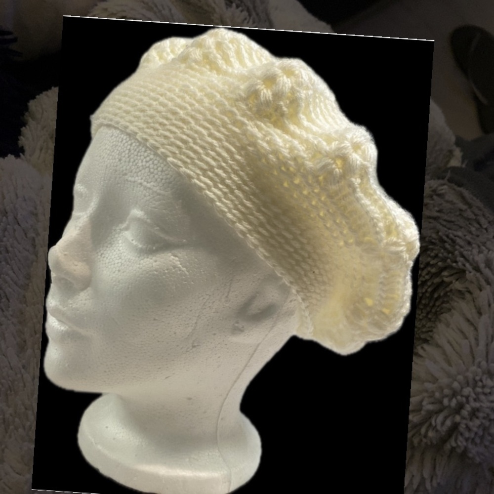 Beret Hat - Hand Made -French Beret -Solid Color Beret Cap for Women Girls